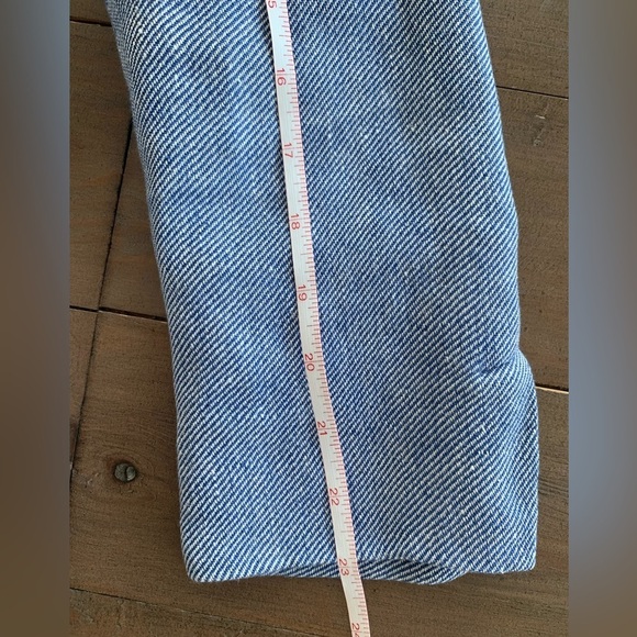 Max Mara women periwinkle linen blazer jacket - Picture 8 of 9